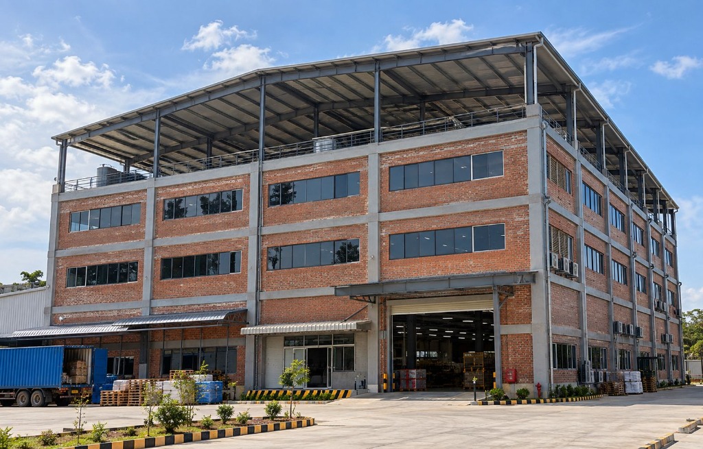 Trent Shoes Production Building in Ashulia